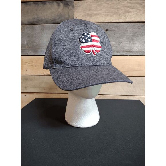 Black Clover Other - Black Clover Live Lucky American Flag L/XL Gray Memory Fit Cap Hat